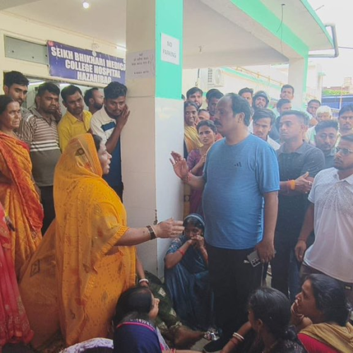 हजारीबाग मेडिकल कॉलेज में 12 घंटे में तीन मौतों से हड़कंप, लापरवाही के आरोपों पर भड़के विधायक प्रदीप प्रसाद
