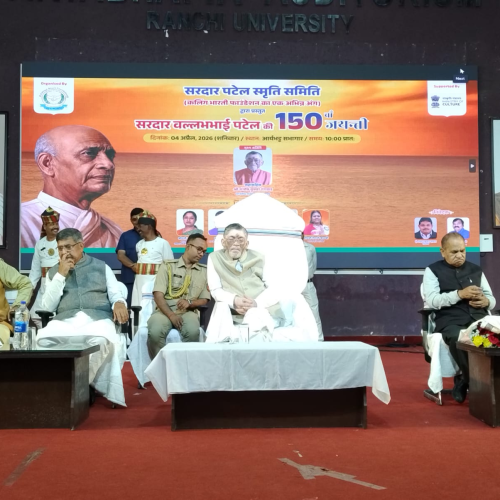 रांची में सरदार पटेल जयंती समारोह: राज्यपाल ने लौह पुरुष के विचारों को बताया आज भी प्रासंगिक