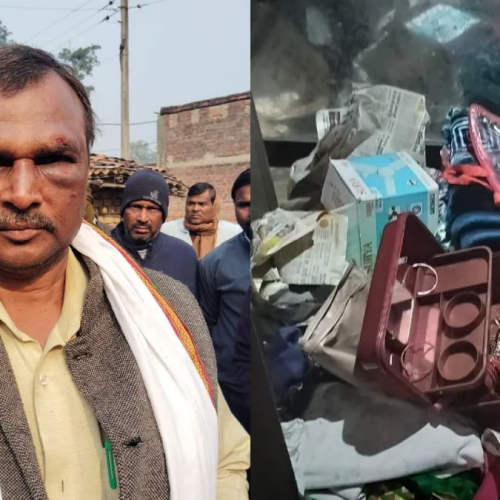 झारखंड में डकैतों का तांडव: शिक्षक दंपती बंधक, पिस्तौल की नोक पर 4 घंटे तक लूटपाट