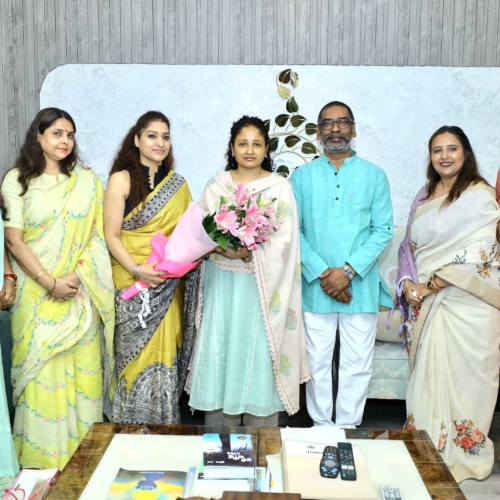 मुख्यमंत्री से आईएएस ऑफिसर्स वाइव्स एसोसिएशन (जेसोवा) की शिष्टाचार मुलाकात