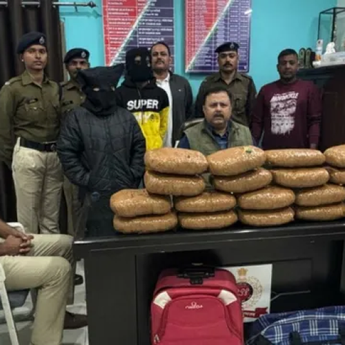 रांची स्टेशन पर 18 किलो गांजा जब्त, संबलपुर से सासाराम ले जाई जा रही थी खेप